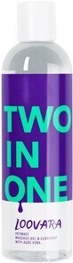 Loovara Twoinone Massage- und Gleitgel 250 ml