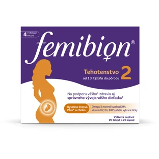 Femibion 2 Pregnancy, 28 Tabletten und 28 Kapseln