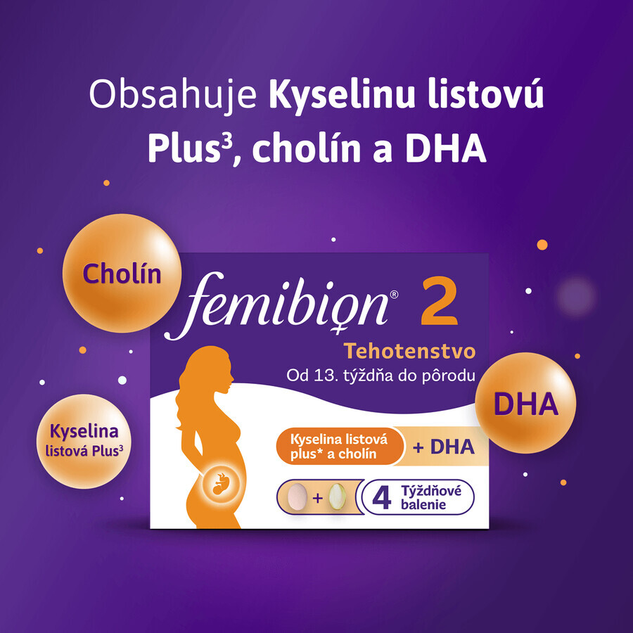 Femibion 2 Pregnancy, 28 Tabletten und 28 Kapseln