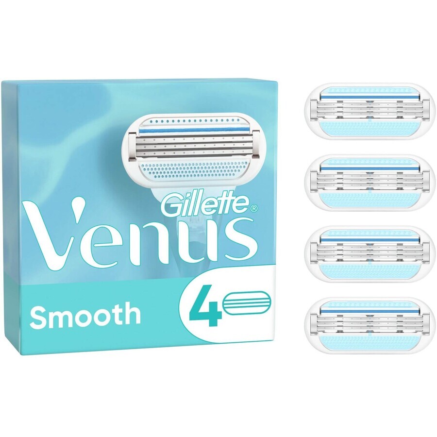 Gillette Venus Venus Smooth Testine di ricambio 4 pz.