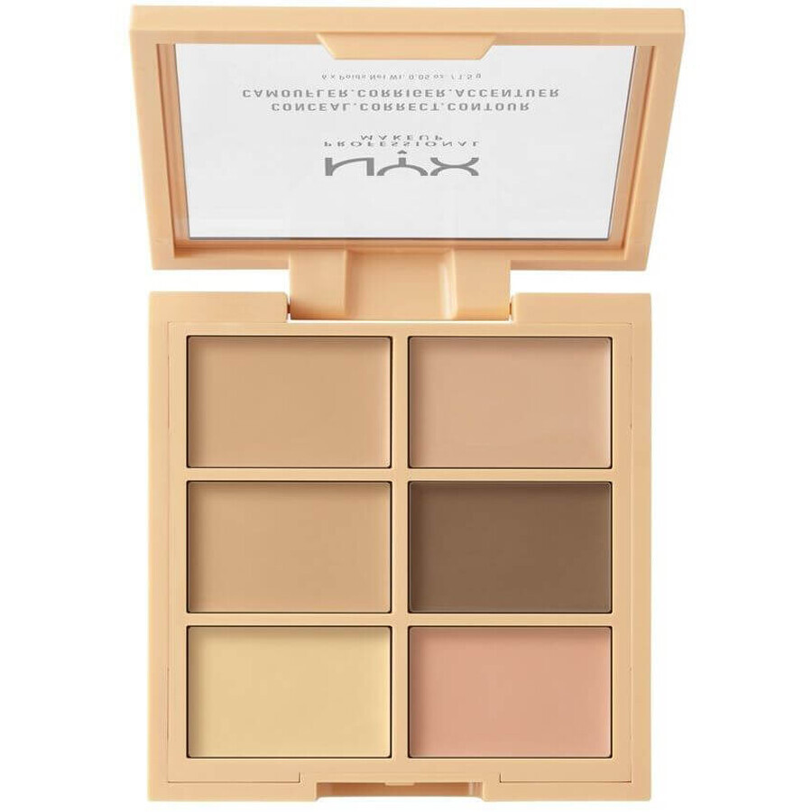 NYX Professional Makeup 3C Palette Concealer Hell 15 g