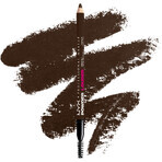 NYX Professional Makeup Powder Louder Brow Pencil Creion pentru sprâncene, maro închis