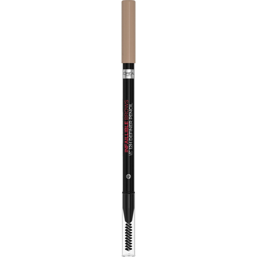 L'Oréal Paris Infaillible Brows Definer 7.0 Blonde Brow Pencil, 1 g