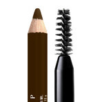 NYX Professional Makeup Powder Louder Brow Pencil Wenkbrauwpotlood, grijsbruin