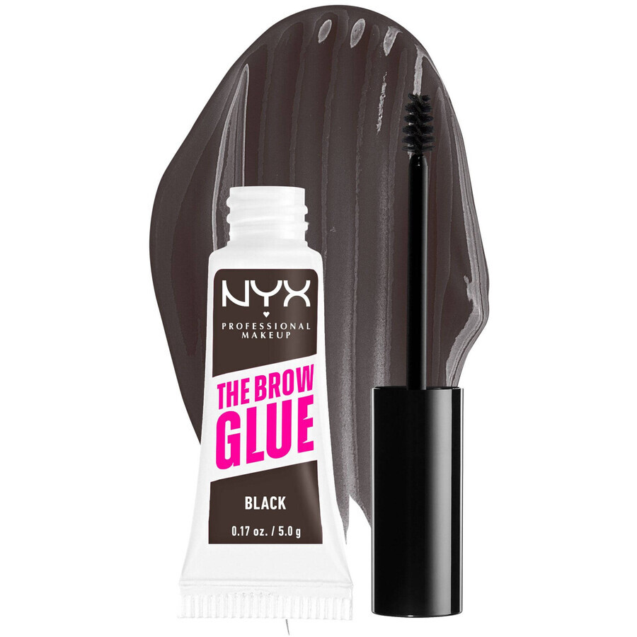 NYX Professional Makeup Augenbrauen-Klebestift 05 Schwarzes Augenbrauen-Gel