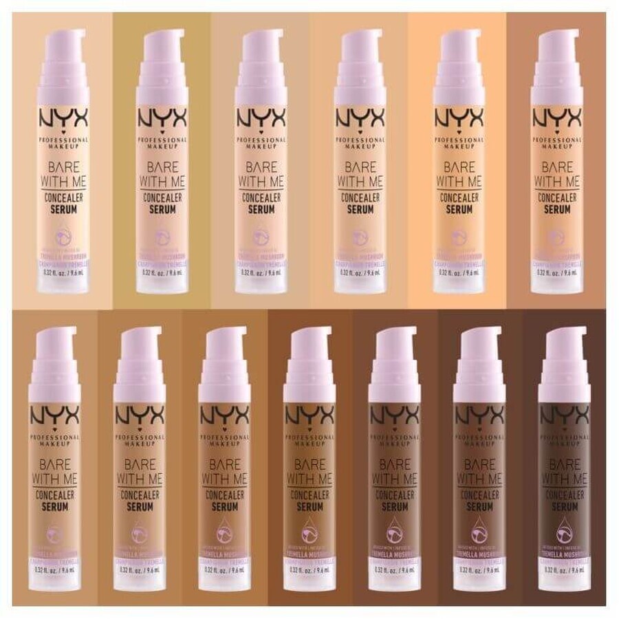 NYX Professional Makeup Bare With Me NYX Professional Makeup Bare With Me 2-in-1 Beruhigendes und Anti-Dunkelheit Serum - 11 Mokka 9,6 ml