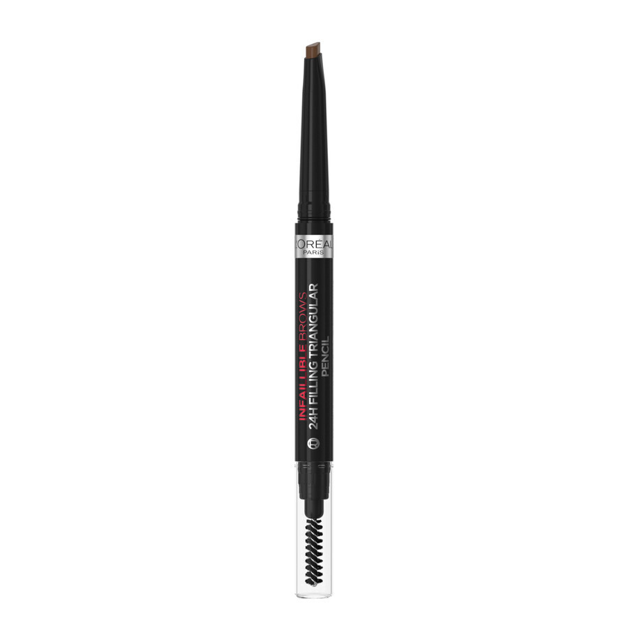 L'Oréal Paris Infaillible Brows 24H Crayon Triangulaire Combleur 05 Crayon à Sourcils Light Brunette