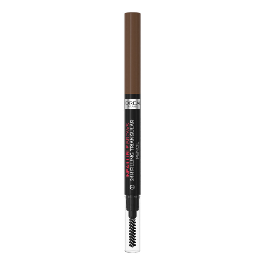 L'Oréal Paris Infaillible Brows 24H Crayon Triangulaire Combleur 05 Crayon à Sourcils Light Brunette