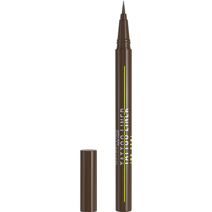 Maybelline New York Tattoo Liner Ink Pen Eyeliner Vloeibare Eyeliner Bruin in Pen, 1 ml 1 ml