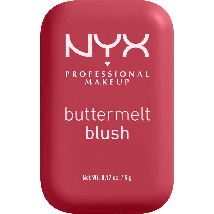 NYX Professional Makeup Buttermelt Blush 10 Back și Butta Powder Blush