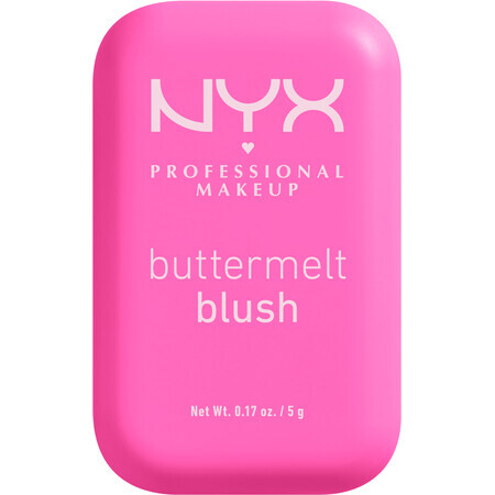 NYX Professional Makeup Buttermelt Blush 01 My Butta Half Powder Blush