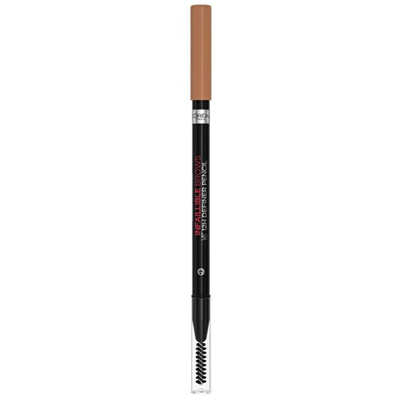 L'Oréal Paris 12H Infaillible brows 12H definer 5.0 creion de sprâncene Light Brunette, 1 g