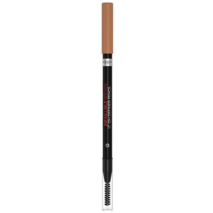 L'Oréal Paris 12H Infaillible brows 12H definer 5.0 creion de sprâncene Light Brunette, 1 g