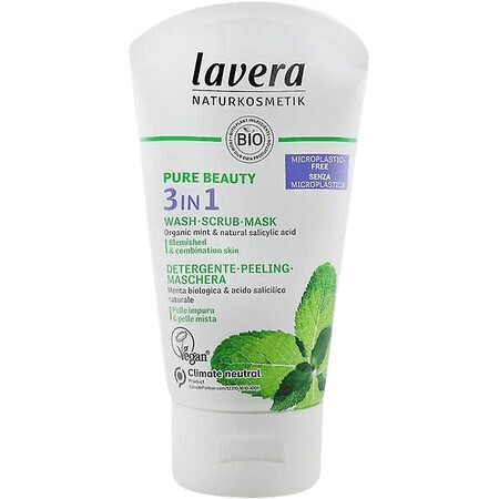 Lavera 3in1 Reinigend & Exfoliërend & Gezichtsmasker 125 ml