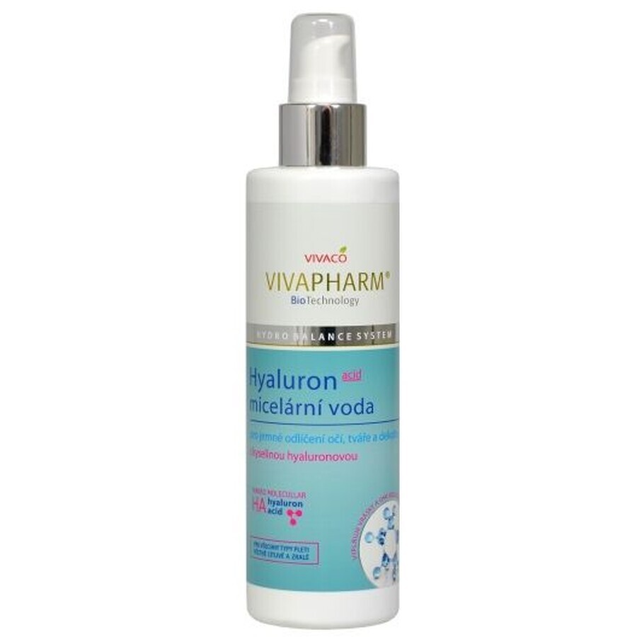 Vivapharm Hyaluronic acid micellar water 200 ml