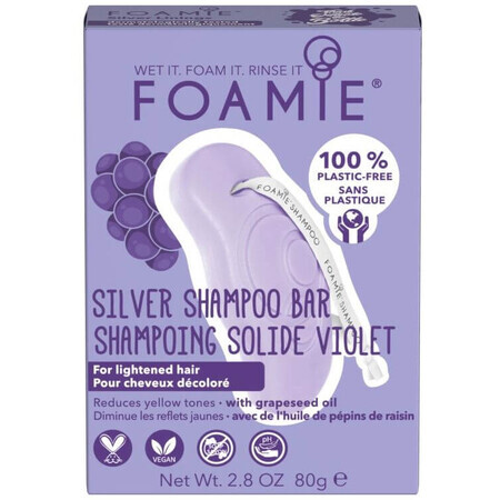 Șampon Foamie Bar Silver Linings 80 g