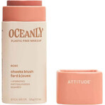 Attitude Oceanly Solid Cream Blush - Rose 8.5 g