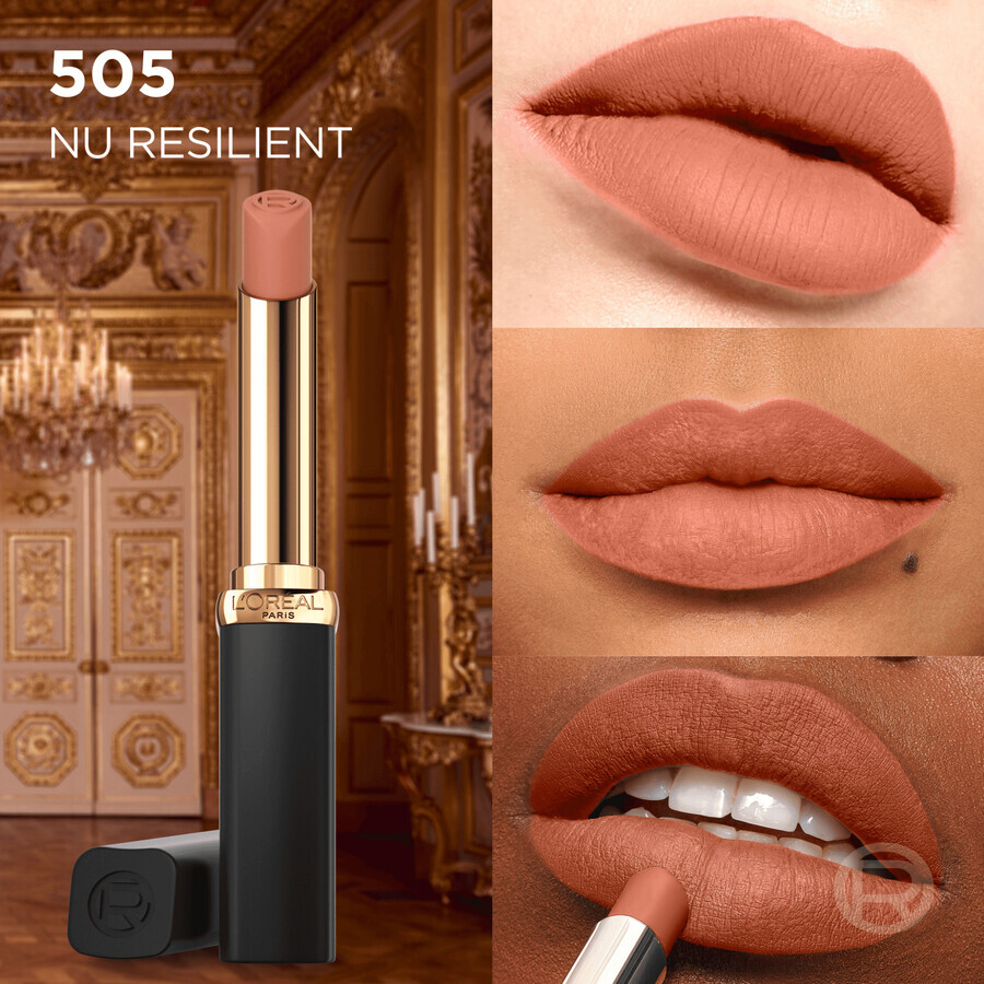 L'Oréal Paris Colour Riche Intense Intense Volume Matte Lipstick 505 le nude resilie 1.8 g