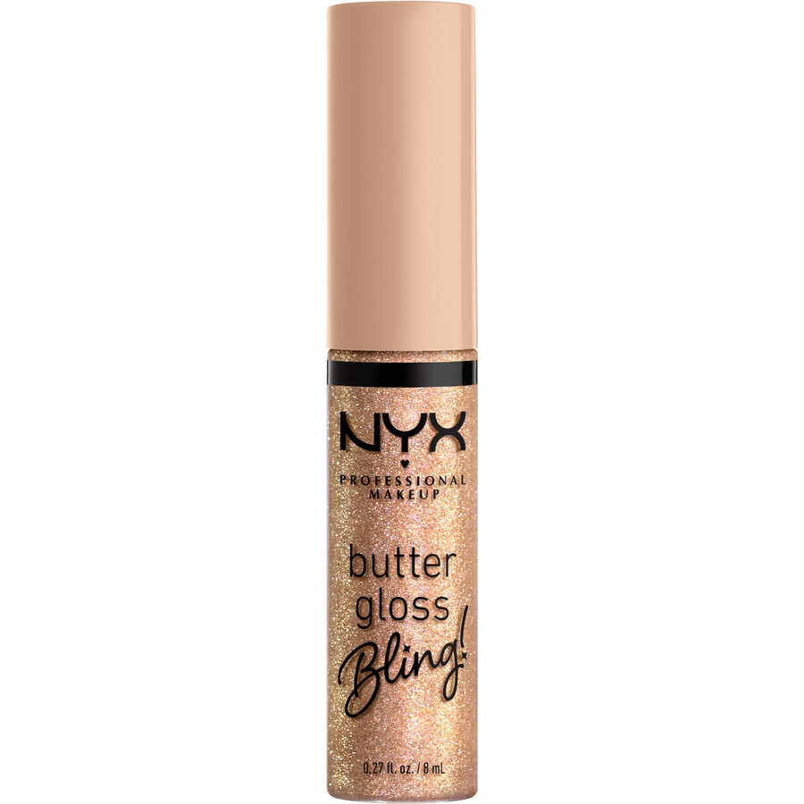 NYX Professional Makeup Butter Gloss Lip Gloss Lipgloss bling 01 Bring the Bling