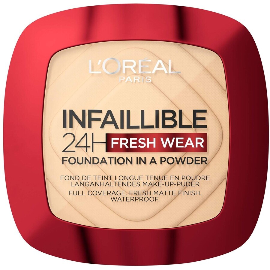 L'Oréal Paris Infaillible 24h fresh wear Foundation in Make-up Puder 130, 9 g