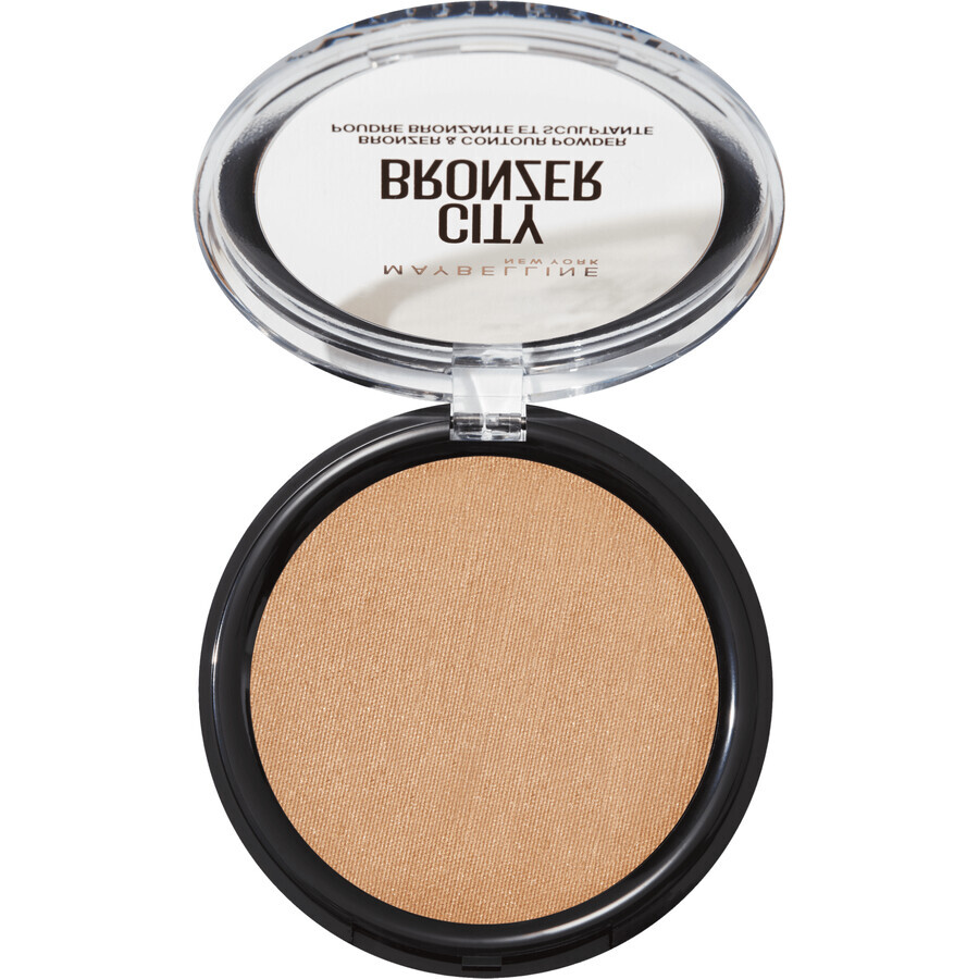 Maybelline New York City Bronzer Contour Bronzer și pudră 200 mediu rece 8 g