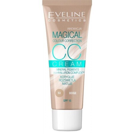 Eveline Cosmetics CC Creme Magische Farbkorrektur - beige 30 ml