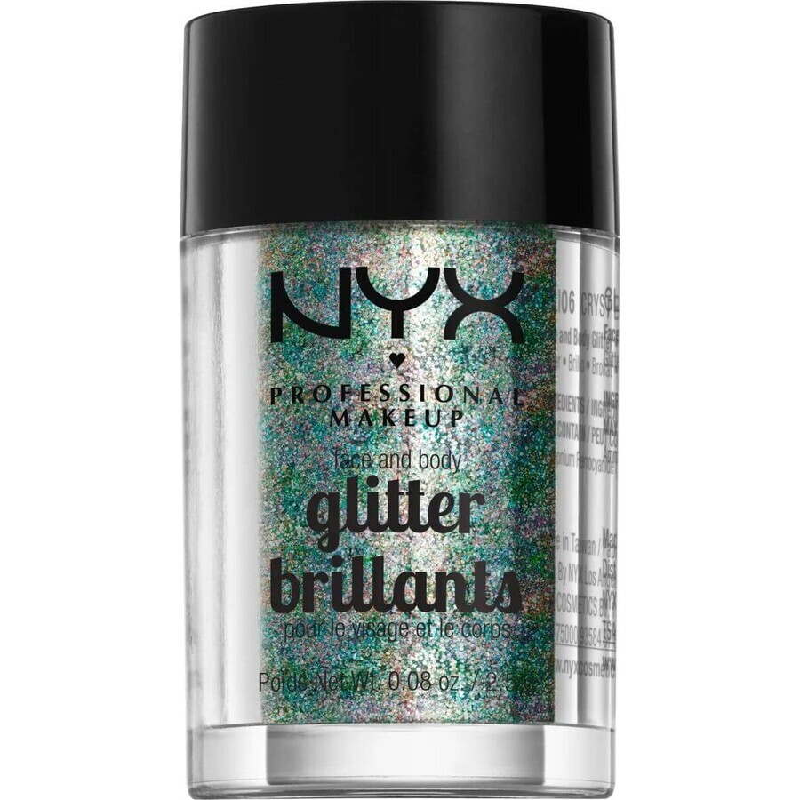 NYX Professional Makeup Gesicht & Körper Glitter Glitter - Kristall 2,5 g