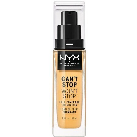 NYX Professional Makeup Can't Stop Won't Stop 24 Hour Foundation Machiaj cu acoperire ridicată - nuanța 11 Beige 30 ml