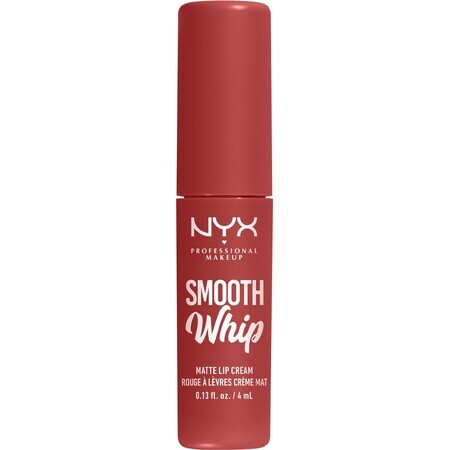 NYX Professional Makeup Smooth Whip Matte Lip Cream 05 Cream Parfait Matte Liquid Lipstick, 4 ml