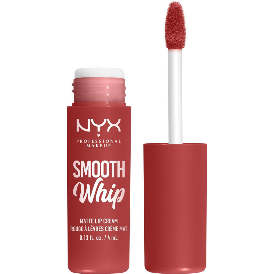 NYX Professional Makeup Smooth Whip Matte Lip Cream 05 Cream Parfait Matte Liquid Lipstick, 4 ml