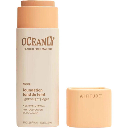 Attitude Oceanly Steifes Make-up - Nude 12 g