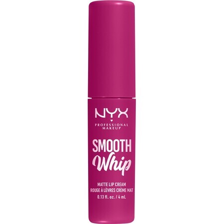 NYX Professional Makeup Smooth Whip Matte Lip Cream 09 Baby Frosting Matte Liquid Lipstick, 4 ml