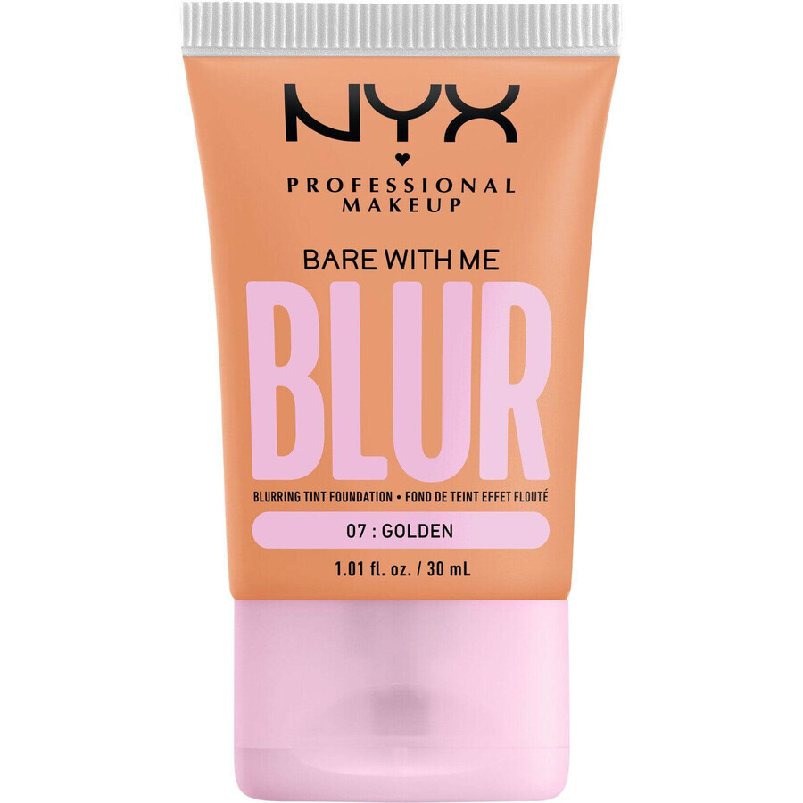 NYX Professional Makeup Bare With Me Blur Tint 07 Golden Makeup, 30 ml