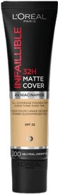 L&#39;Or&#233;al Paris Infaillible 32H Matte Cover 200 Goldener Sand, Make-up-Abdeckung 30 ml