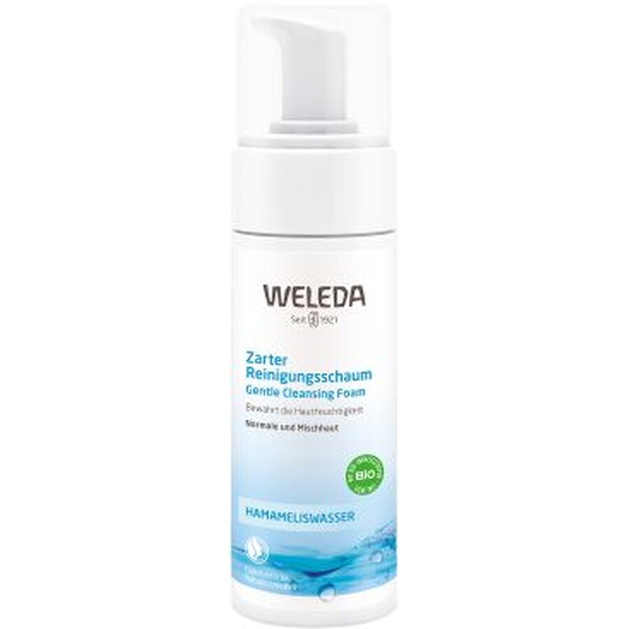 Weleda Spumă de curățare delicată cu extract de hamamelis 150 ml