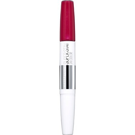 Maybelline Maybelline New York SuperStay 24H Colour 195 Reliable Raspberry Lippenstift mit Balsam 5,4 g