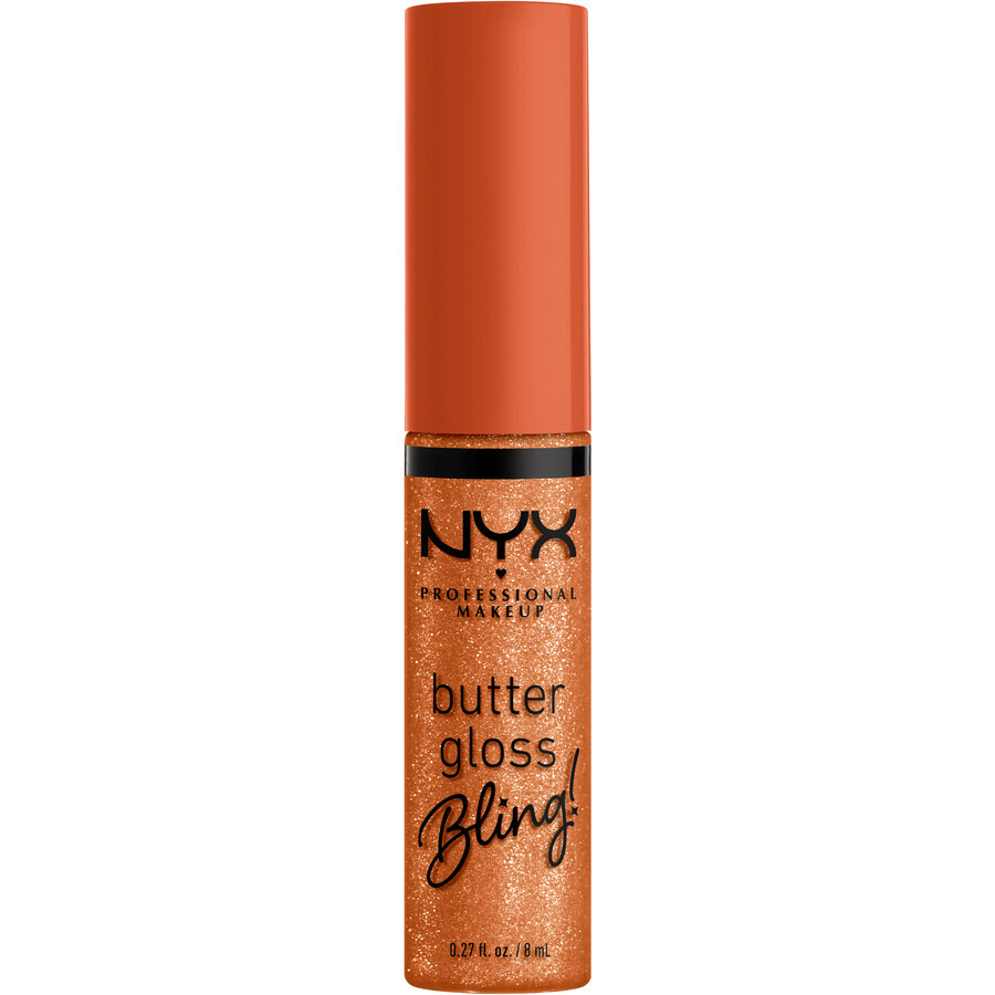 NYX Professional Makeup Butter Gloss luciu de buze bling 03 Prețios