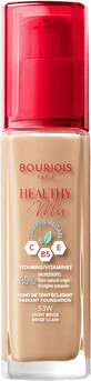 Bourjois Paris Healthy Mix Brightening Aufhellendes Feuchtigkeits-Make-up 24h, 53W Beige Light 30 ml