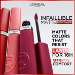 L'Oréal Paris Infaillible Matte Resistance 500 Wine Not? Lippenstift, 5 ml