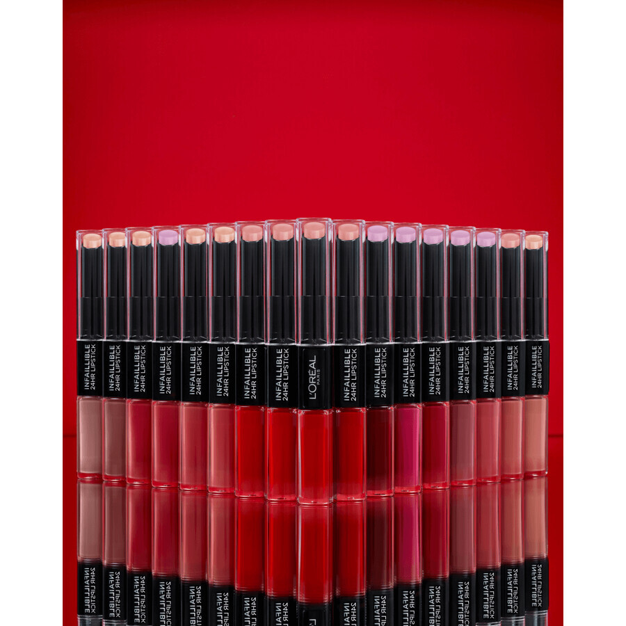 L'Oréal Paris Infaillible 24H Lip Colour 101 Dauerhafter Pariser Lippenstift 5,7 g