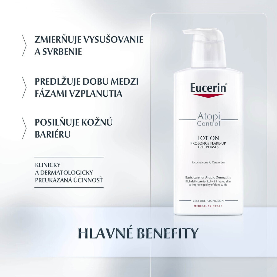 Eucerin AtopiControl Lozione per il corpo per pelli secche 400 ml