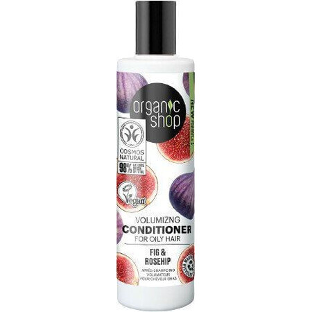 Organic Shop Volumising Conditioner für fettiges Haar Feige und Hagebutte 280 ml