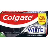 Colgate Advanced White Holzkohle-Zahnpasta 2 x 75 ml