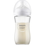 Philips Avent Natural Response Biberon de sticlă 240 ml, 1m+