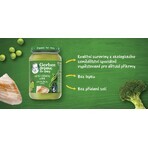 Gerber broccoli organic cu mazăre și curcan 190 g