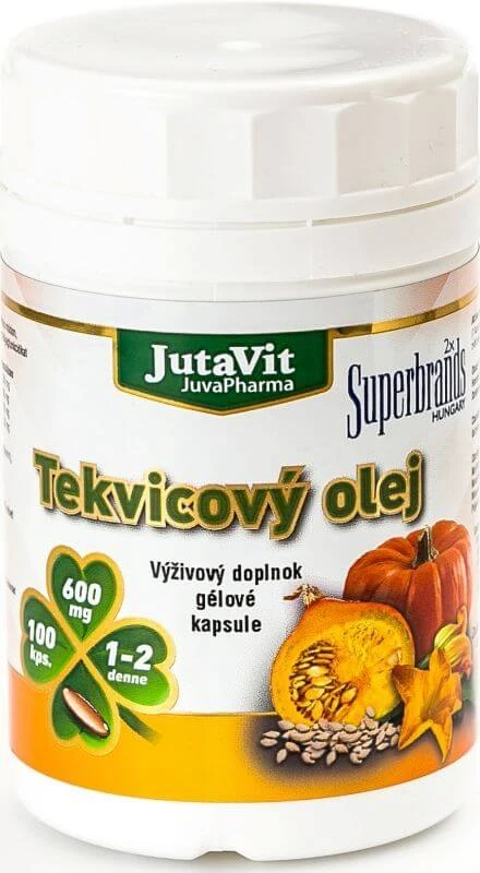 Jutavit Kürbiskernöl 100 Kapseln