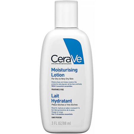 CeraVe Feuchtigkeitslotion für trockene bis sehr trockene Haut 1x 88 ml