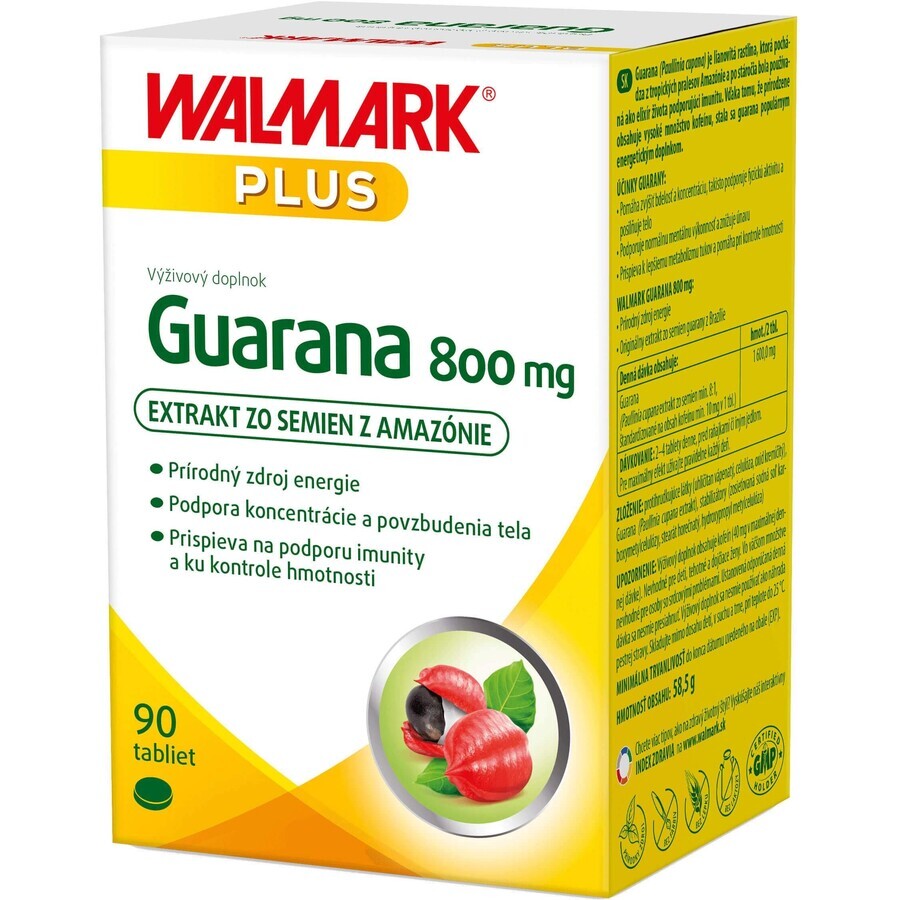 Walmark Guarana 800 mg 90 Tabletten