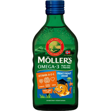 Mollers Omega 3 Fischöl mit Fruchtgeschmack 250 ml