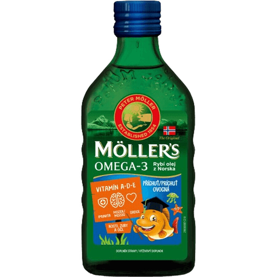 Mollers Omega 3 Fischöl mit Fruchtgeschmack 250 ml